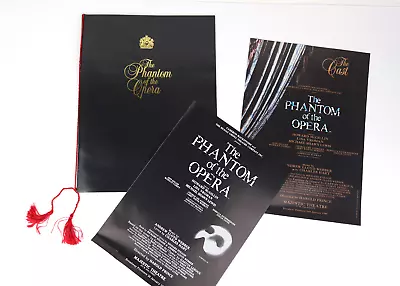 The Phantom Of The Opera Broadway Souvenir  With Bonus Playbill 2002 • $19.96