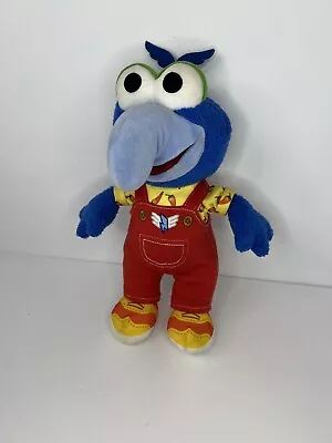 Disney Muppets Gonzo Plush 13  Blue Stuffed Animal In Overalls • $19.99