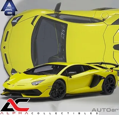 Autoart 79175 1:18 Lamborghini Aventador Svj (verde Alceo/matt Green) • $237.50
