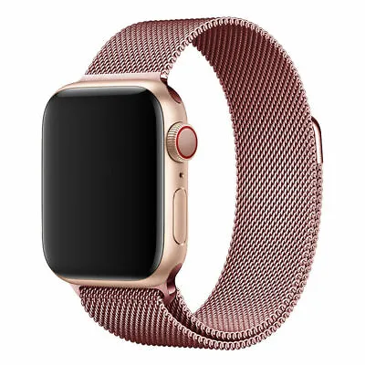 $9.99 • Buy 38-49mm For Apple Watch 8 7 6 5 4 2 SE Magnetic Milanese Loop Band IWatch Strap