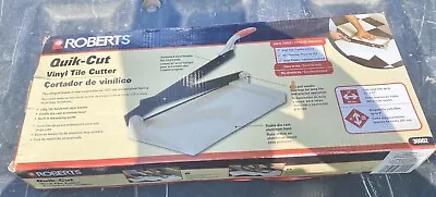 Roberts 12 In. Vinyl Tile Cutter 30002 Roberts 30002 12 In. 010306300025 • $20