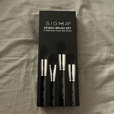 Sigma Studio Brush Set 4 Premium Face Brushes NIB • $49.99