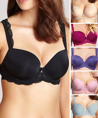 Panache Ardour Balcony Bra 7951 Underwired Moulded Lightly Padded T-Shirt Bras • £24