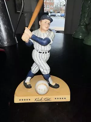 Sports Impressions Porcelain Figurine - Babe Ruth New York Yankees (1992) • $25