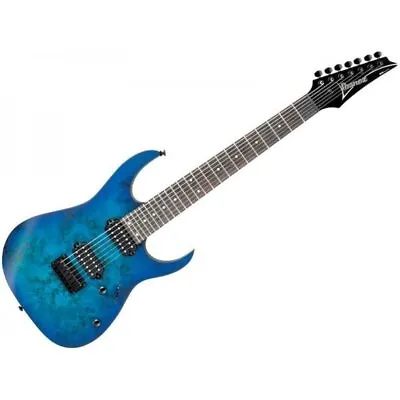 Ibanez RG7421PB-SBF Sapphire Blue Flat 7-Strings Electric Guitar With Soft Case • $644.99