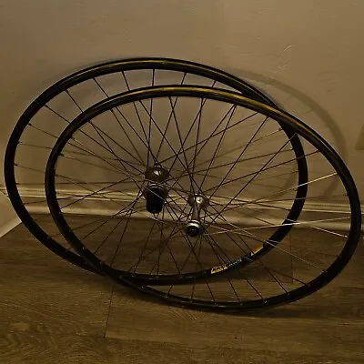 Lightweight Mavic Open 4 650c Road Wheelset Shimano 600 (Made In Japan) • $180