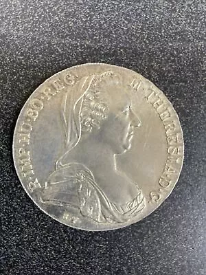 1 Thaler 1780 Maria Theresia Hall Imperial Eagle Austrian Empire Silver Big Coin • $130