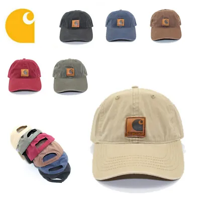 Carhartt Men's Canvas Cap Odessa Hat Adjustable Strapback • $14.99