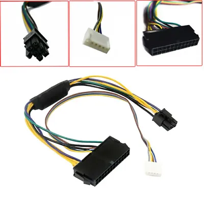 24Pin To 6P Converter Adapter Power Cable For HP Elite 8100 8200 8300 800 600 G1 • $13.90