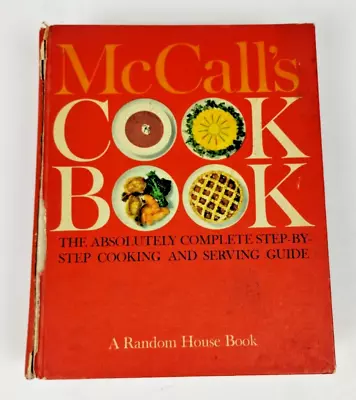 McCall's Cookbook Hardcover Book - 1st Printing (1963 Random House) • $20