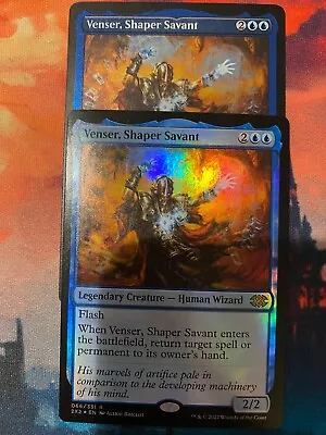 MTG Double Masters 2022 Venser Shaper Savant Foil X 2 • $7.50