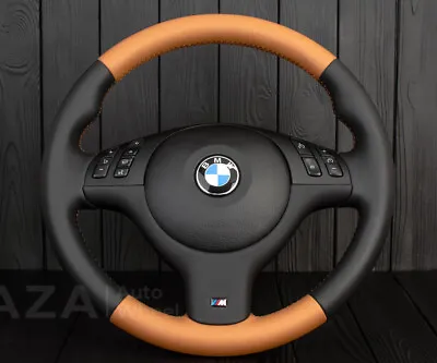 BMW OEM Custom Leather M Sport E46 M3 E39 M5 Steering Wheel Zhp 540i 740i 330i • $900