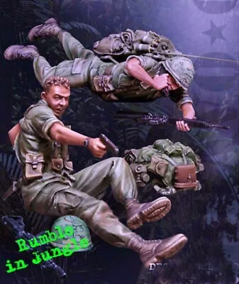 1/35 Resin US Army Jungle Fight Nam War Unassembled Unpainted BL732 • $14.24