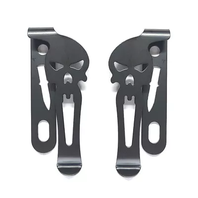 Metal Spring Black Belt Clip With Screws For Kydex Sheath Holster • $11.03