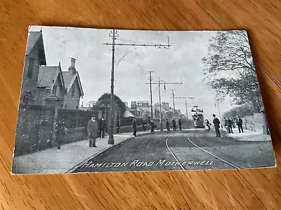 Vintage Postcard - Hamilton Road Motherwell. • £7.95