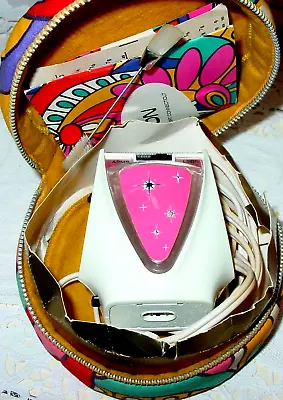 Vintage Remington Lady Go Lightly Electric Razor Shaver Set Lot Atomic Pink USA • $19.99