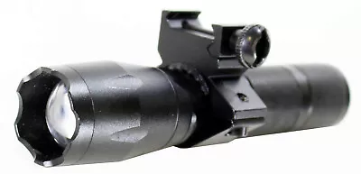 Hunting 1000 Lumens Led Tactical Flashlight Weaver Mounted For Shotguns Rifles. • $29.95