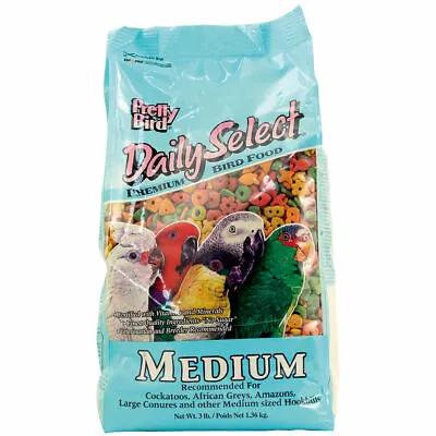 £16.99 • Buy Pretty Bird Daily Select Medium Complete Parrot Food - 3lb