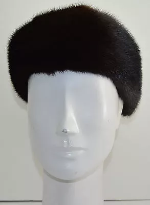 Real Mahogany Mink Fur Headband New (made In USA • $106.95