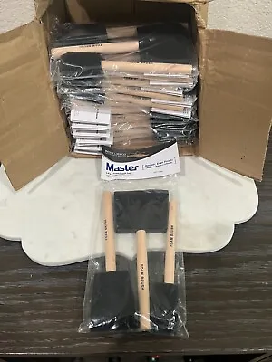 Master 3-pc Foam Brush - Set Of 12 ***FREE SHIPPING*** • $15