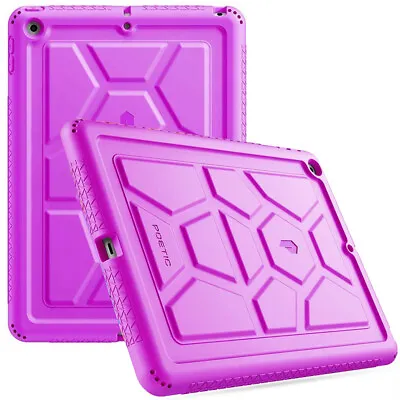 Poetic Silicone Case For IPad 10.2 (2021/2020/2019) Tablet Soft Gel Cover Purple • $9.99