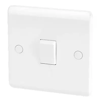 3 X Pack LAP 1-GANG 2-WAY ELECTRIC LIGHT SWITCH WHITE - Model No:10AX • £6.96