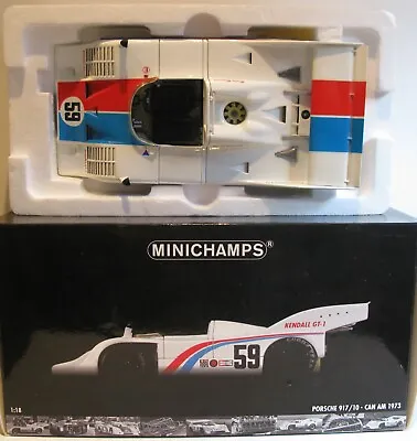 Minichamps 1:18 100 736159 Diecast Porsche 917/10 #59 Can Am 1973 Hurley Haywood • $102.58