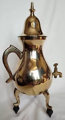 Vintage Solid Brass Samovar Kettle • £22.99