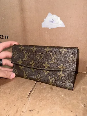 Rare Vintage LOUIS VUITTON Porte Tresor Long WALLET Saks Fifth French Company LV • $149.99