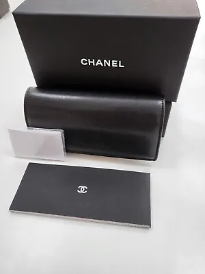 Chanel Glasses Case With Box And Cloth Pouch • £35