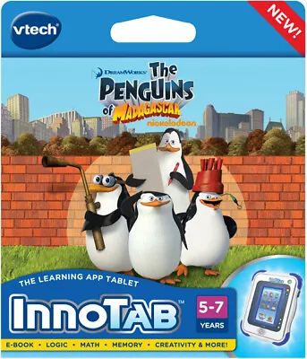 Vtech InnoTab Software - Penguins Of Madagascar • $6.99