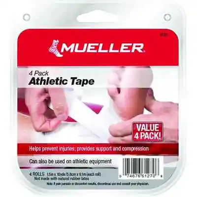 2-Pack MUELLER 4 Pack Athletic Tape • $30