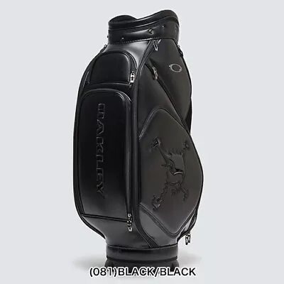 Oakley Golf Cart Caddy Bag Skull 17.0 9.5x 47  FOS901528 6way 4.1kg 2023AW BK/BK • $479