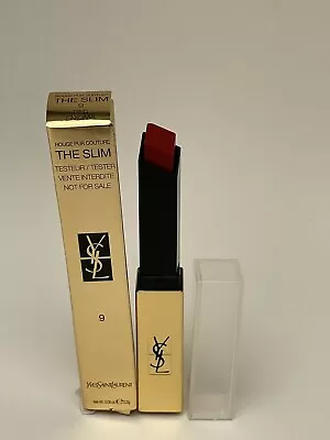 YSL Rouge Pur Couture The Slim Lipstick #Shade 9 - Red Enigma See Notes & Pics • £12