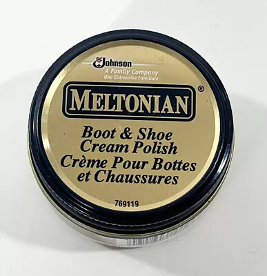 Meltonian LIGHT BROWN 006 Boot Shoe Handbags CREAM POLISH Leather Exotic • $13.74