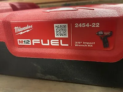 Empty Case Only Milwaukee 2454-22 Or 2454 Fuel Impact Wrench 3/8  Bb • $25