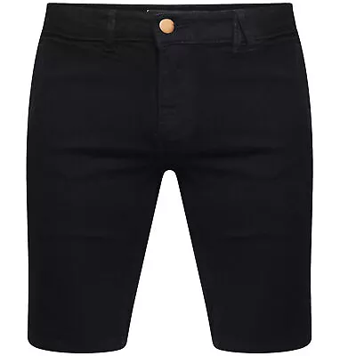 £12.90 • Buy Mens Denim Shorts Stretch Slim Fit Regular Summer Casual Half Jeans Pants Size