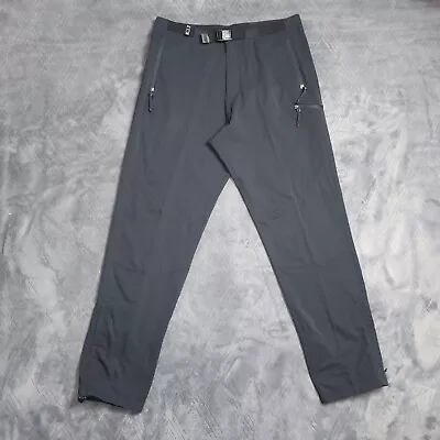REI Activator Pants MENS Large Hiking Softshell Windproof Pockets Ankle Zip • $34.99