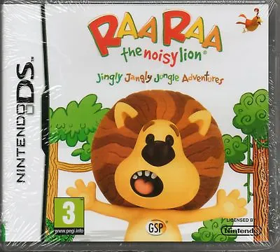 RAA RAA: THE NOISY LION GAME DS DSi Lite 3DS (raaraa) ~ NEW / SEALED • £11.99