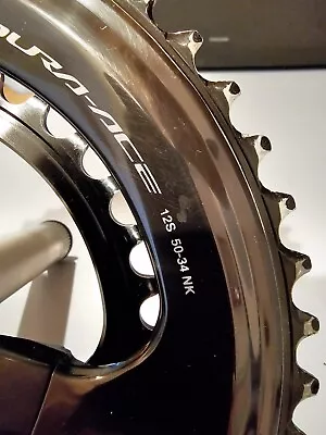 Shimano Dura Ace 170mm 12-Speed Cranks With 50/34t Chainrings FC-R9200 • $250