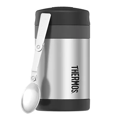 NEW Thermos Stainless Steel Vacuum Food Jar Silver 470ml • $30