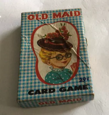 Old Maid 100% Complete Vintage Card Game EE Fairchild Corporation • $10