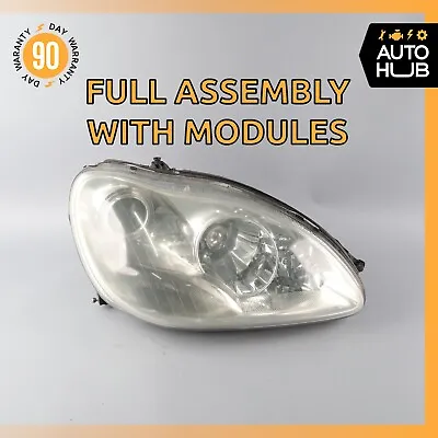 03-06 Mercedes W220 S55 S430 Right Passenger Side Headlight Lamp Bi Xenon OEM • $282.20