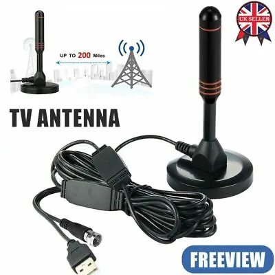 £8.69 • Buy 30dBi Digital Freeview Antenna Truck /Boat /Campervan Gain DVB-T TV Aerial Car