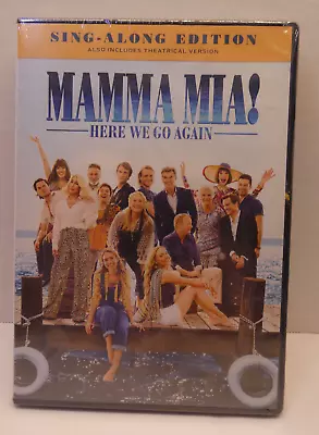 Mamma Mia! Here We Go Again DVD Sing-along Edition 2017 Pierce Brosnan NEW • $2.99