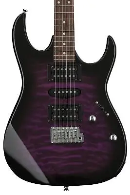 Ibanez Gio GRX70QA Electric Guitar - Transparent Violet Sunburst • $199.99