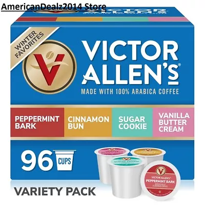 Victor Allen's Variety Pack K-Cup Pods 96 Ct - Choose Your Variety Pack!! • $52.95