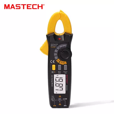 MASTECH MS2003A Handheld True RMS Digital Clamp Meter Multimeter AC DC Volt Amp✦ • $28.90