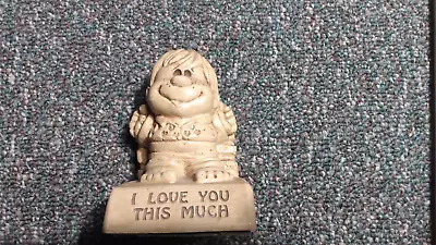 Vintage 1973 Paula Figurine  I LOVE YOU THIS MUCH • $9.99