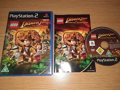 £4.95 • Buy Lego Indiana Jones The Original Adventures (PS2) PlayStation 2, 2008 With Munual
